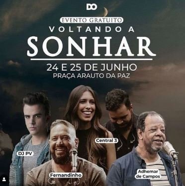 O evento internacional “Dream On” desembarca em Campinas nos dias 24 e 25 de junho e será realizado na Praça Arautos da Paz.