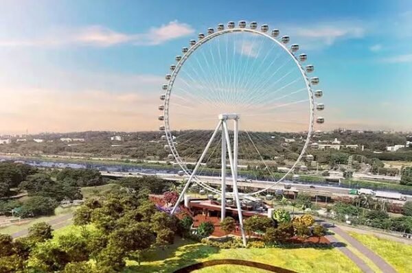 Com 91 metros de altura, São Paulo terá a maior roda gigante da América Latina