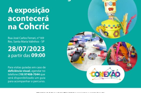 Projeto levou oficina de reciclagem de brinquedos para Valinhos realiza exposição
