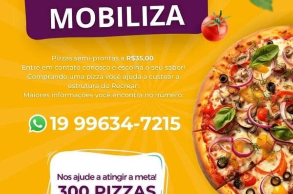 Mobiliza Amigos de Valinhos promove “Pizzada Mobiliza”