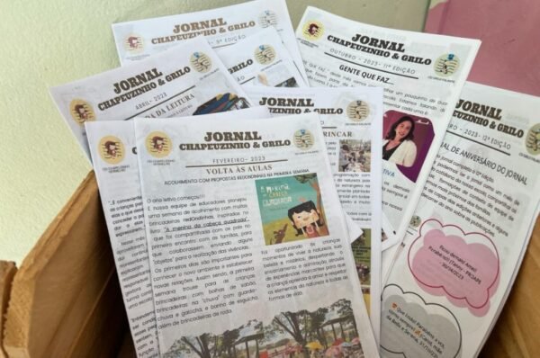 Centros de Educação Infantil de Vinhedo lançam jornal escolar para pais e famílias
