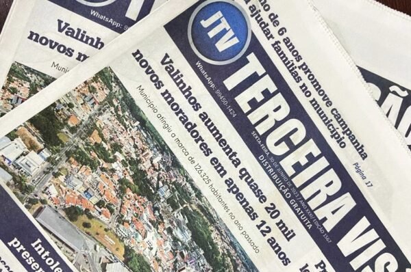 Jornal Terceira Visão volta às ruas de Valinhos em formato impresso