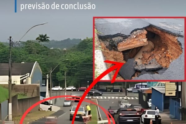 Erosão interdita trecho da Avenida João Antunes dos Santos e obras seguem sem previsão de conclusão