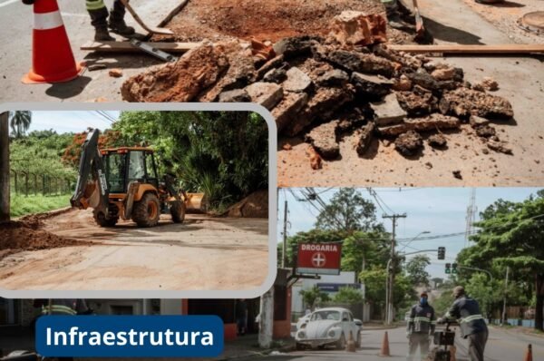 Manutenções nas vias de Valinhos aceleram após fortes chuvas sob gestão de Franklin