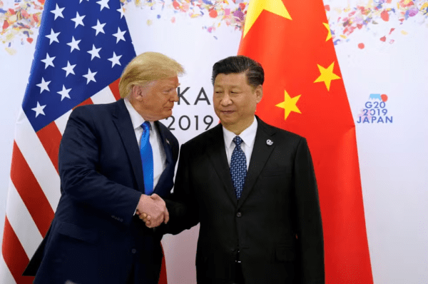 Trump sugere novo acordo comercial com a China