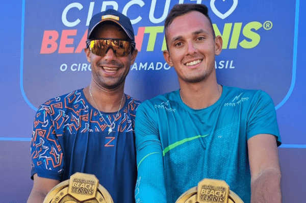 Brasileiros conquistam o título em Valinhos no Circuito Beach Tennis