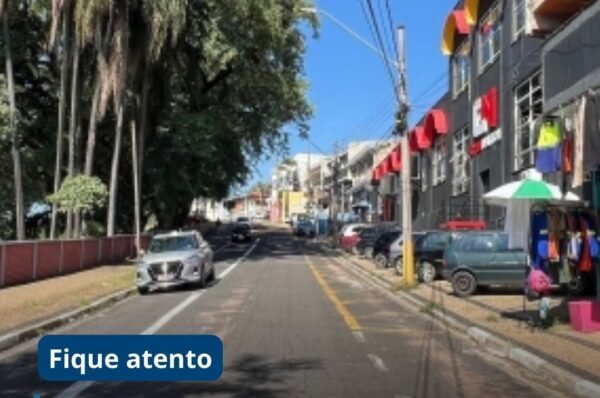 Rua Dr. Cândido Ferreira terá sentido invertido por 30 dias