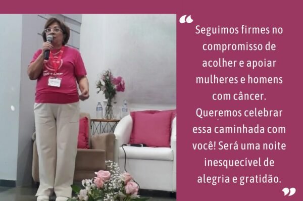 Grupo Rosa e Amor celebra Jubileu de Prata com jantar especial em Valinhos